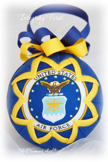 Integrity First Ornament Front View