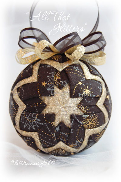 All That Glitters Ornament Front View