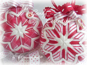 Candy Christmas Ornaments