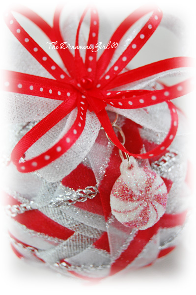 Candy Twist Christmas Ornament