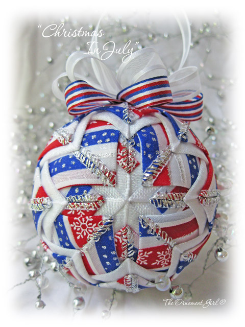 Christmas In July Ornament Front View