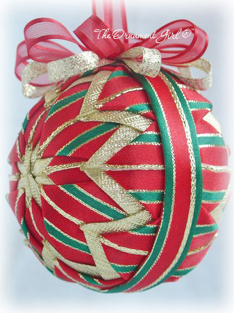Classic Christmas Ornament Side View