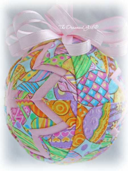 Easter Basket Ornament Side View