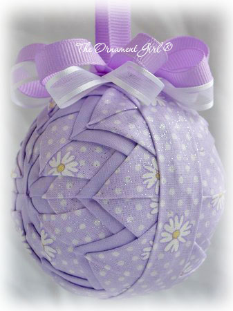 Easter Daisy Ornament Side View