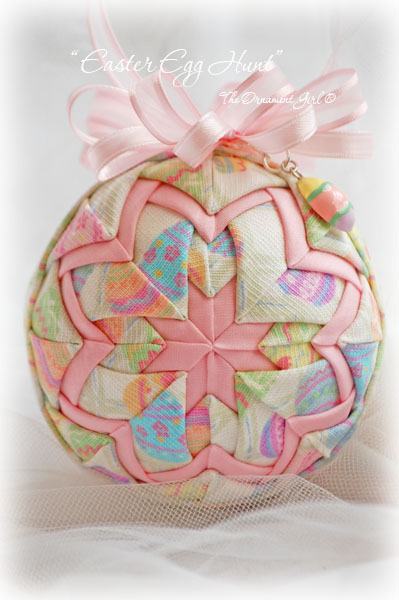 Longaberger Easter Egg Hunt Ornament Front View