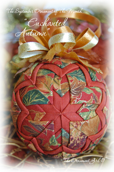 Enchanted Autumn - The September 2008 Ornament of The Month