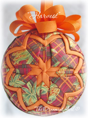 Harvest Ornament Front View