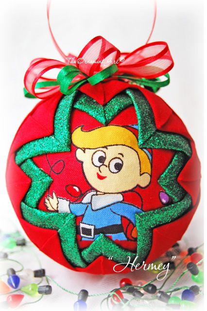 Hermey Ornament Front View
