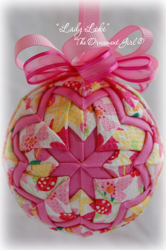 Lady Like Ornament Front View