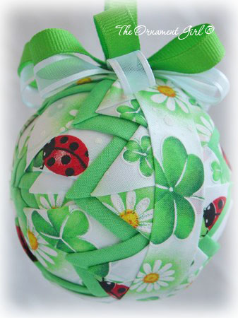 Lucky Ladybug Ornament Side View