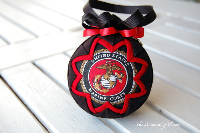 Semper-Fi Ornament Front View