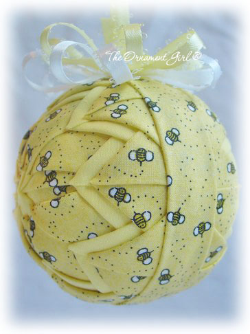 Mary Engelbreit Bees Ornament Side View