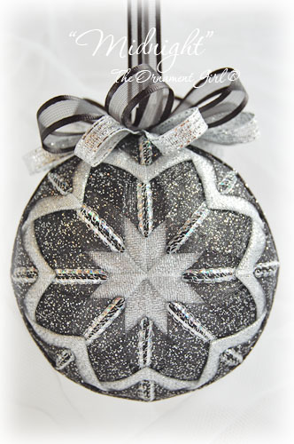 Midnight Ornament Front View