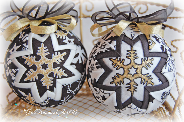 Mod Snowflake Ornaments