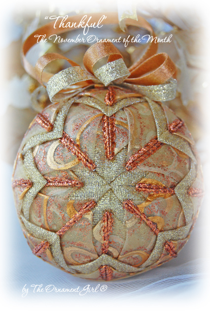 Thankful - The November 2008 Ornament of The Month