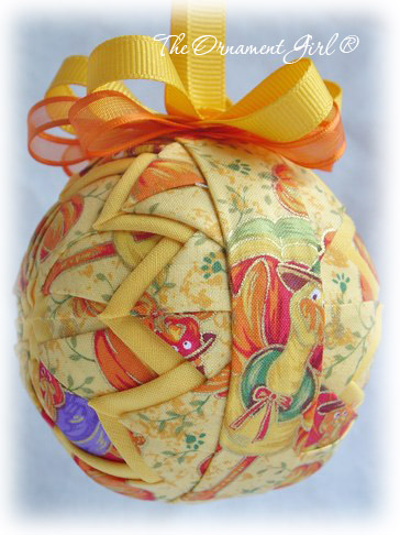 Thanksgiving Ornament Side View