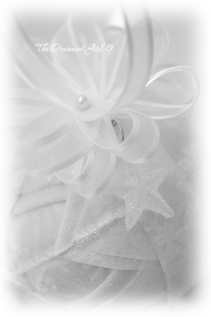 White Christmas Ornament